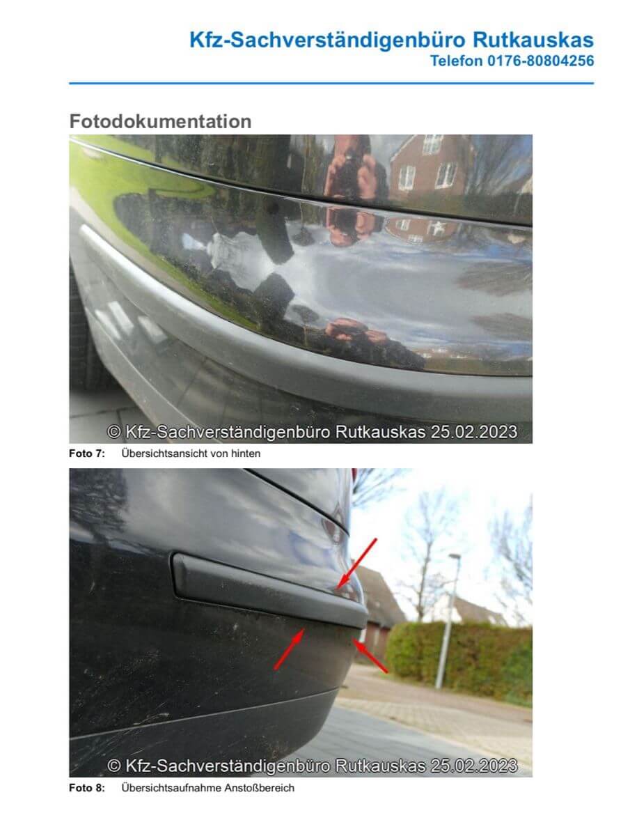 Fotodokumentation-1 KFZ-Gutachter Waltrop