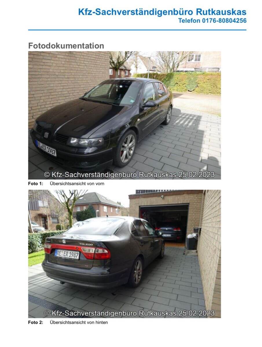 Fotodokumentation-3 KFZ-Gutachter Waltrop